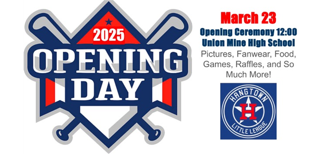 Opening Day- March 23, 2025